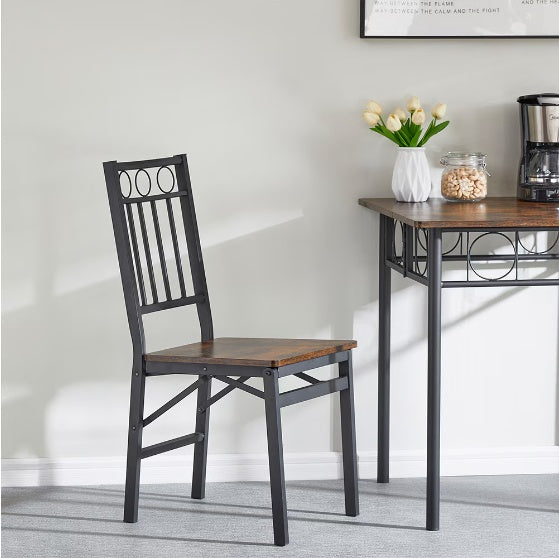 Two Piece Folding Dining Chairs Provide Quick Extra Seating