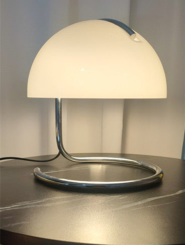 Retro Metal Table Lamp Mushroom Style Bedroom Bedside Light