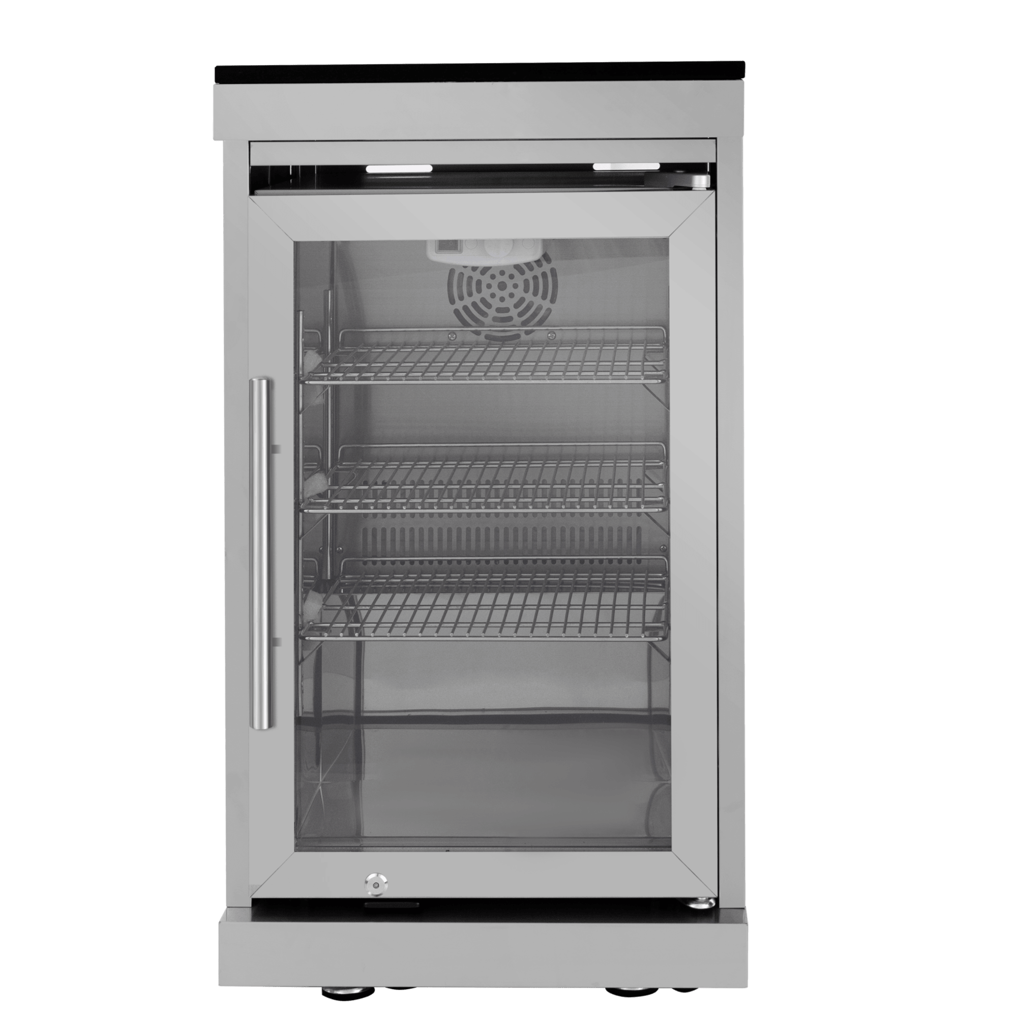 Anthony & Home stainless steel outdoor kitchen island with built-in grill and prep area, perfect for outdoor cooking and entertaining.