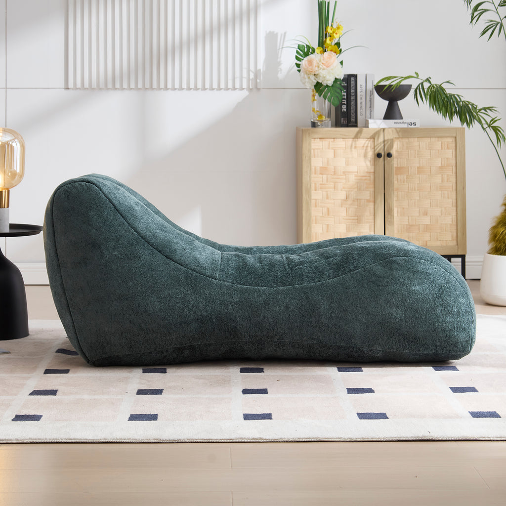 Anthony & Home studio bean bag sofa chair filled with sponge, featuring soft fabric and a comfortable, casual seating design.