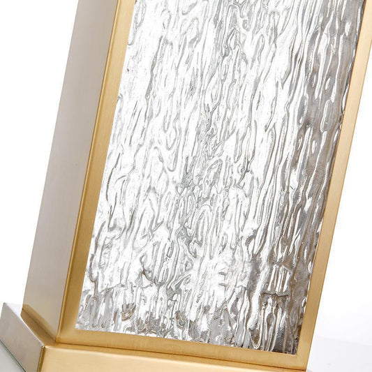 Crystal Glass Bedside Table Lamp Three Color Warm White
