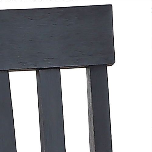 Farmhouse Style 7 Piece Dining Set Two Tone Finish
