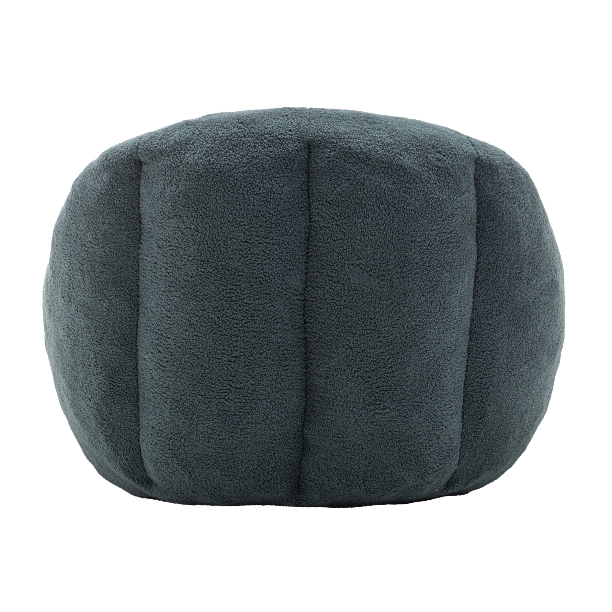 Studio green Anthony & Home tufted memory foam bean bag chair with plush fabric and cozy, cushioned design.
