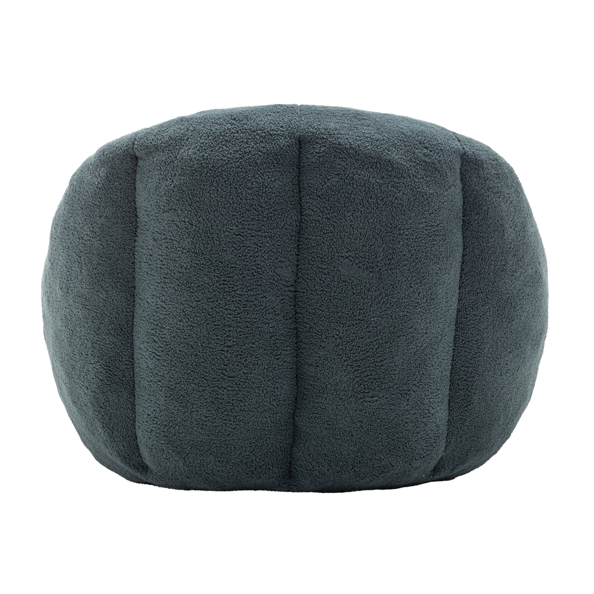 Studio green Anthony & Home tufted memory foam bean bag chair with plush fabric and cozy, cushioned design.