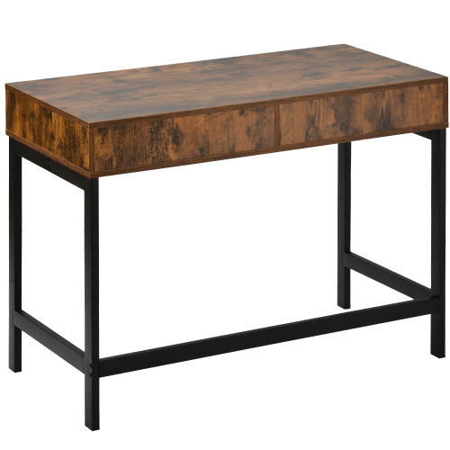 Industrial Computer Desk Dressing Table With 2 Drawers