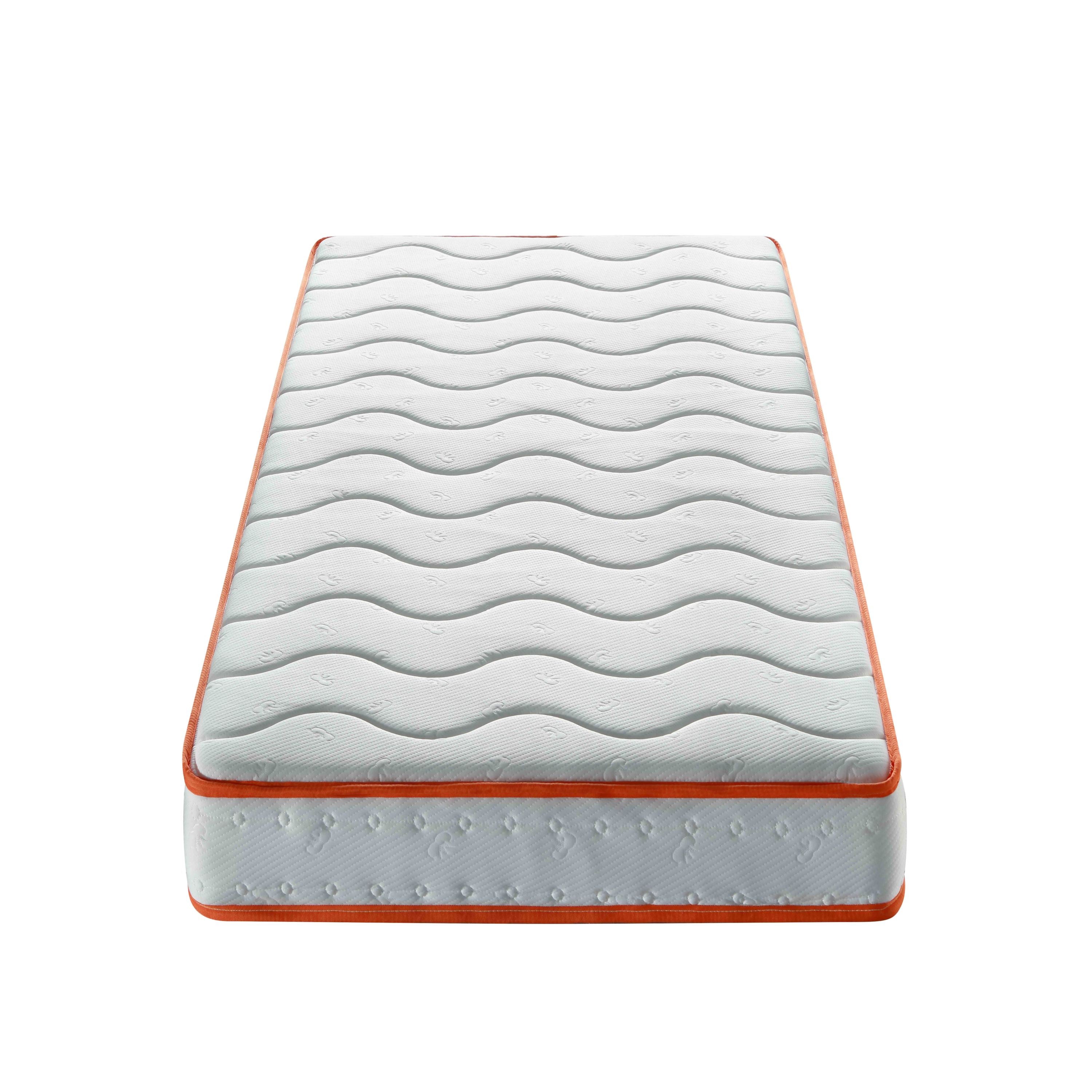 Boutique Twin Hybrid Innerspring Mattress 6 Inch In A Box Medium Soft With Motion Isolation For Twin Bed Frames