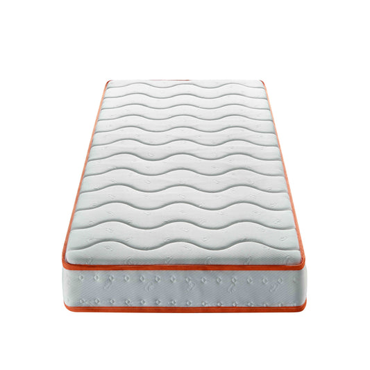 Boutique Twin Hybrid Innerspring Mattress 6 Inch In A Box Medium Soft With Motion Isolation For Twin Bed Frames