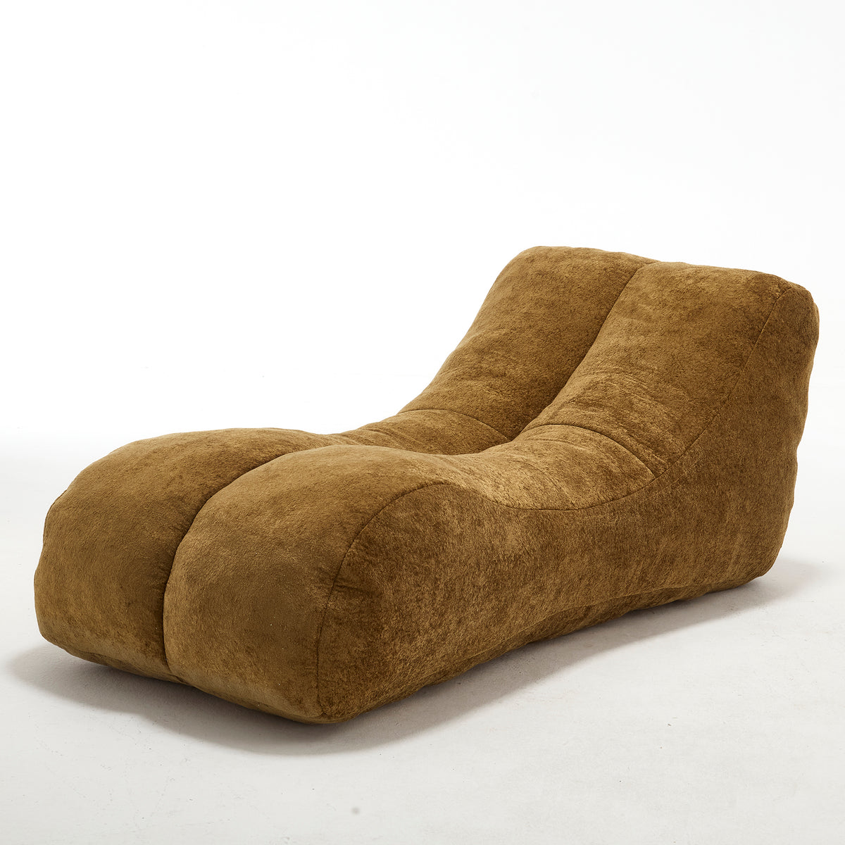 Anthony & Home bean bag sofa chair with sponge filling, showing cozy, plush fabric and ergonomic shape for comfortable seating.