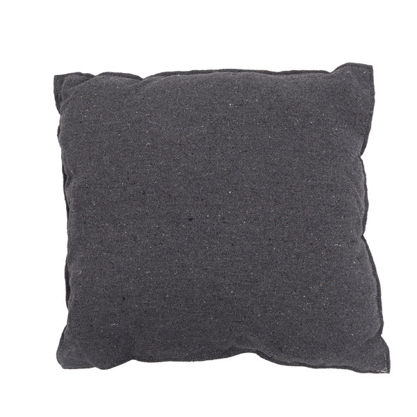 Galvanized Pipe Cut Gray Fringe Cushion Hanging Chair Polyester Cotton Belt 2pcs Cushion