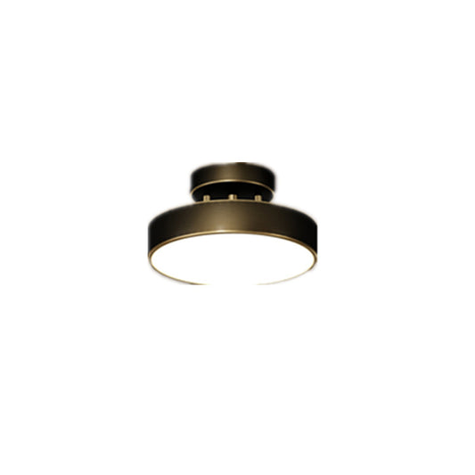 Copper Ceiling Light LED Modern Round Lamps 12cm 20cm
