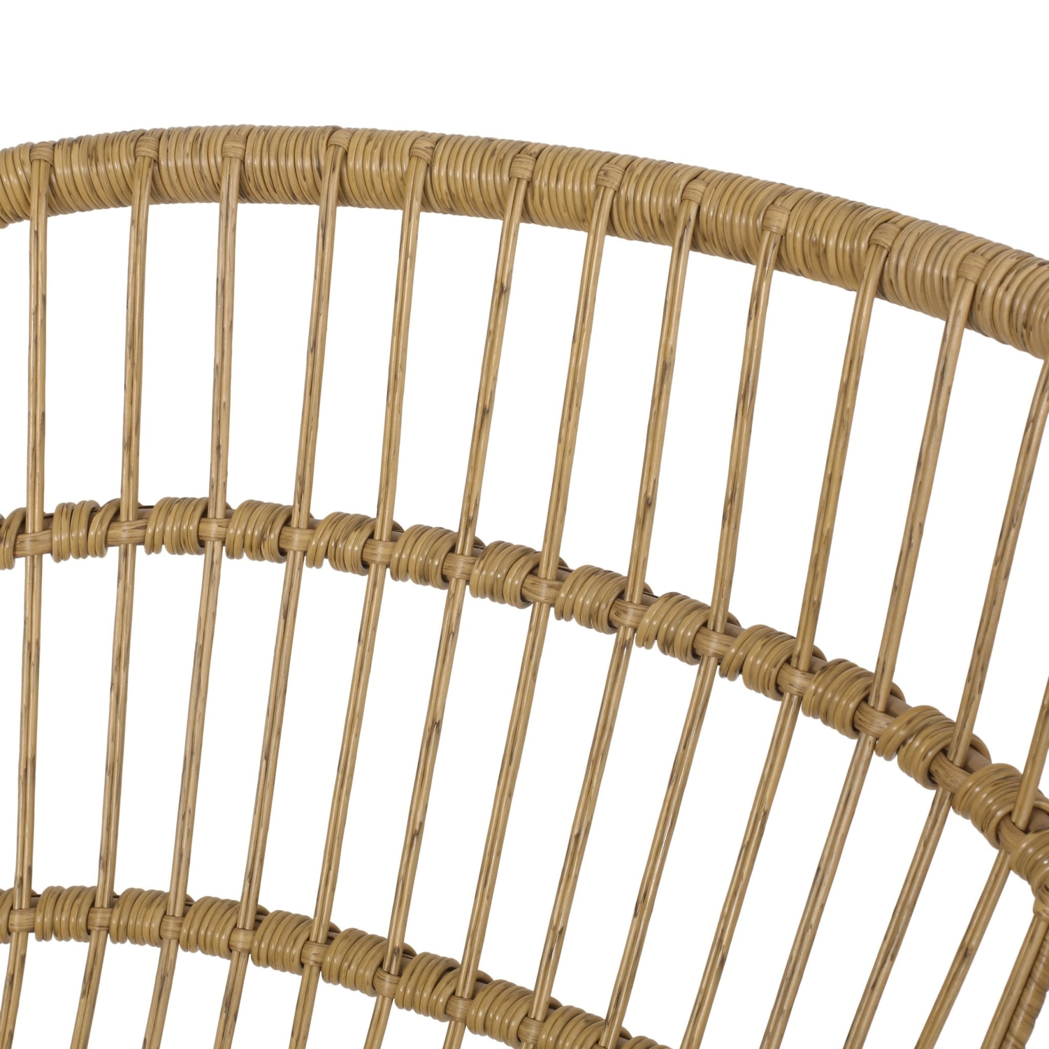 Anthony & Home outdoor chair set with PE rattan frames and cushions, part of the limited edition premium collection.