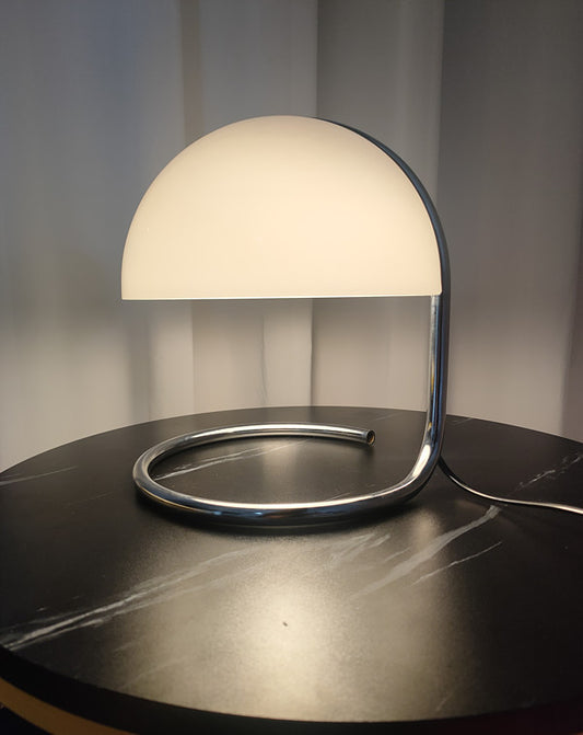 Retro Metal Table Lamp Mushroom Style Bedroom Bedside Light