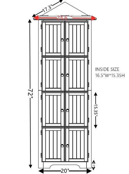 Matte black corner pantry cabinet from Anthony & Home's Studio Collection, showing a sleek, modern kitchen storage unit with multiple doors.