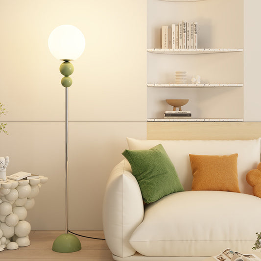 Vertical Bedside Table and Floor Lamp with Color Modes
