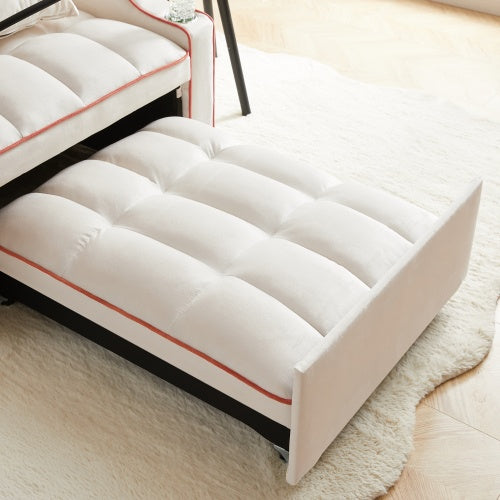 3 In 1 Sofa Bed Convertible Sleeper Chair For Small Spaces