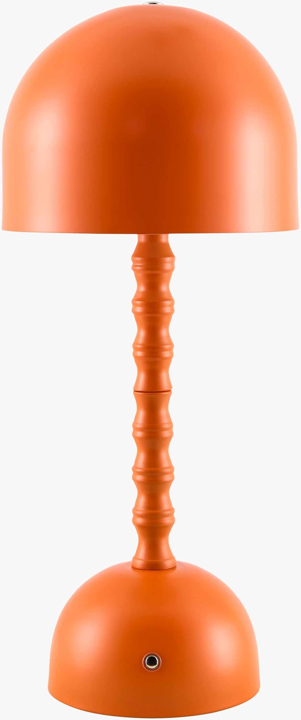 Orange Magdagachi table lamp from Boutique Rugs, featuring a stylish design and a warm glow, perfect for modern home decor.