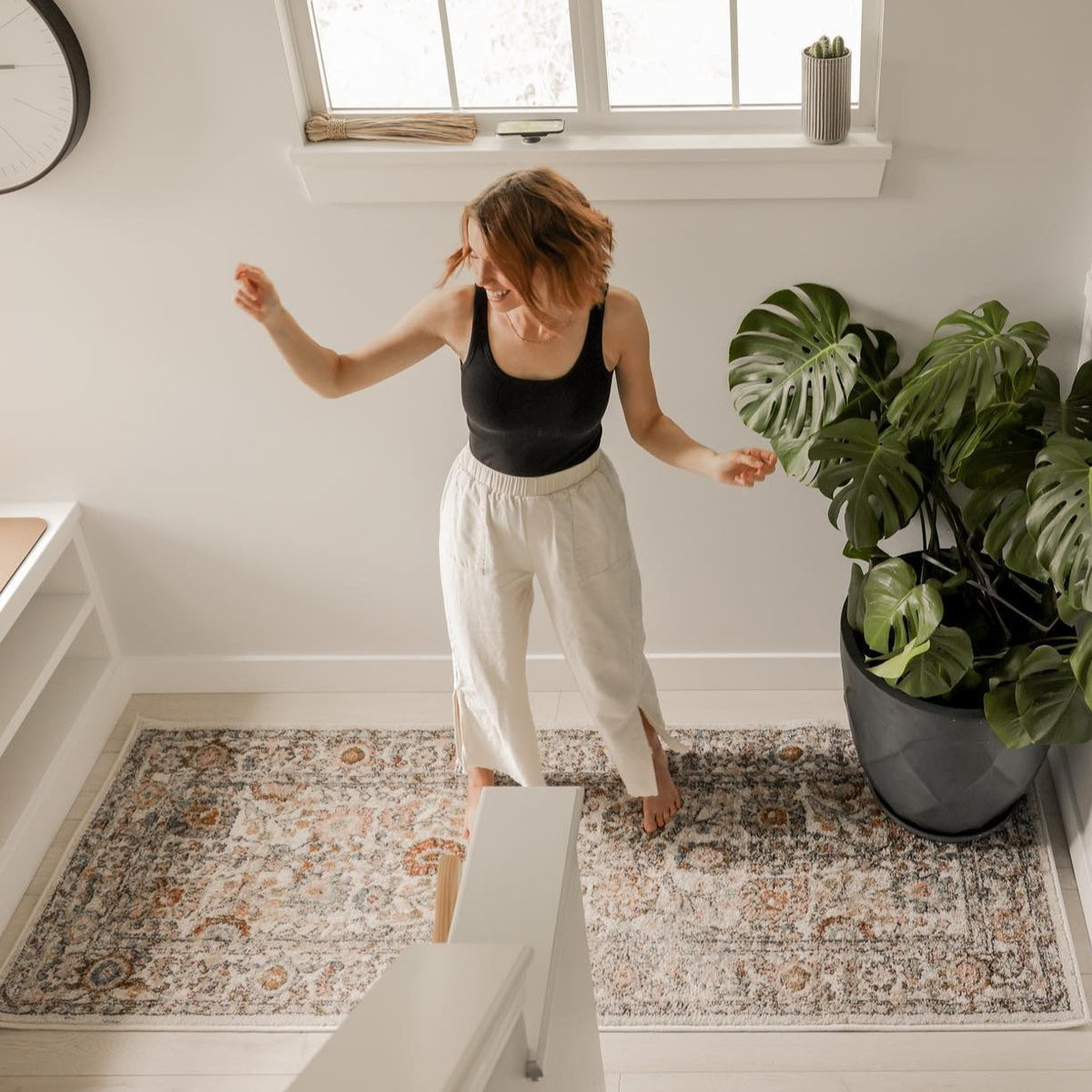 Herstmonceux area rug by Boutique Rugs featuring a detailed, colorful pattern with intricate floral and geometric designs.