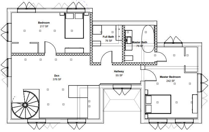 Two-story resdential home